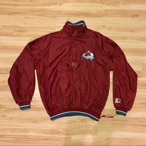 Vintage STARTER Colorado Avalanche Windbreaker